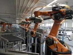 KUKA Automatische Palettieranlage