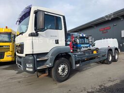 MAN TGS 33.320 / WENIG KM / 6X4 / Full Steel /Manual