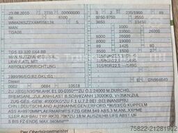 MAN TGS 33.320 / WENIG KM / 6X4 / Full Steel /Manual