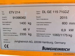 Jungheinrich ETV 214  Batterie Bj. 2022