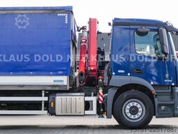 MERCEDES-BENZ Actros 1836 Stahl Transport Kran Fassi F125 Funk