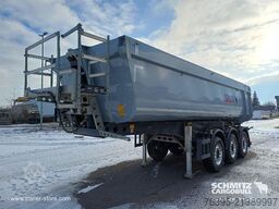 Schmitz Cargobull Semitrailer Tipper Steel half pipe body 25m³