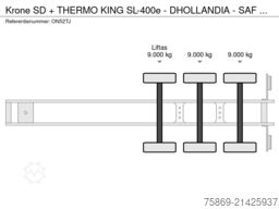Krone N/A SD + THERMO KING SL-400e - DHOLLANDIA - SAF...