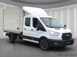 Ford Transit Pritsche+Plane AWD DoKa L3 3,5t*7-Sitzer