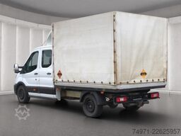 Ford Transit Pritsche+Plane AWD DoKa L3 3,5t*7-Sitzer