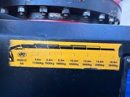 Volvo FH 540 FH 540 8x4 HMF 6020-O K6 + JIB FJ 1200-6