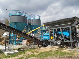 CONSTMACH 30M3/H Small Mobil Concrete Mixing Plant