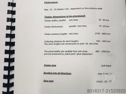 WEINIG Dimter Profipress C 2800 P - 6 m