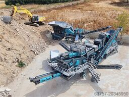 Constach Mobil Crushing Plant 120 T/H mobile secondary impact crusher