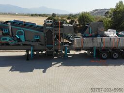 Constach Mobil Crushing Plant 120 T/H mobile secondary impact crusher