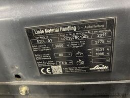 Linde Frontstapler Elektro E30