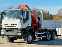 IVECO TRAKKER 360 * Kipper 5,15m* KRAN /FUNK * 6x6
