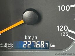 MERCEDES-BENZ 1824 Axor Abroller mit Schneeschild und Streuer