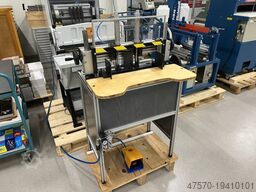 Double side corner cutter pneumatic