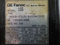 12Fanuc A06B-0315-B205#7000