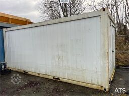 20 fot container m/ wc, dusj, vask, varmtvannsbere