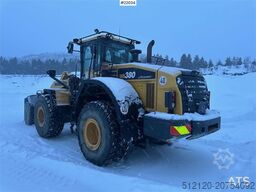 Komatsu WA380-7 wheel loader w/ bucket, scale, summer and