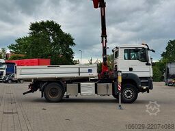 MAN 18.430 TGS Kran Fassi F155, Kipper