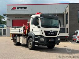 MAN 18.430 TGS Kran Fassi F155, Kipper