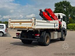 MAN 18.430 TGS Kran Fassi F155, Kipper