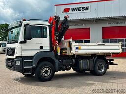 MAN 18.430 TGS Kran Fassi F155, Kipper