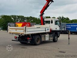 MAN 18.430 TGS Kran Fassi F155, Kipper
