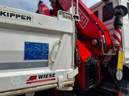 MAN 18.430 TGS Kran Fassi F155, Kipper