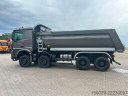 MERCEDES-BENZ Arocs 3253 K 8x4 Meiller Halfpipe Kipper 18m³