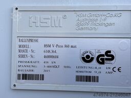 HSM V-Press 860 Max 2015