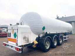 SATRI gas tank semi trailer for CO2 Carbon