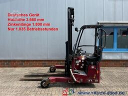 Moffett Mitnahmestapler M4 20.1 Duplex Mast 3.66 m 2.0t.