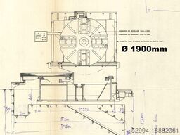 Ernault & somua Ø 2000 x 7500 mm CNC