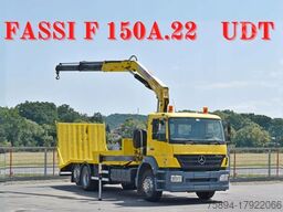 MERCEDES-BENZ AXOR 2533 ABSCHLEPPWAGEN 7,50 m + FASSI F150A.22