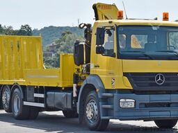 MERCEDES-BENZ AXOR 2533 ABSCHLEPPWAGEN 7,50 m + FASSI F150A.22