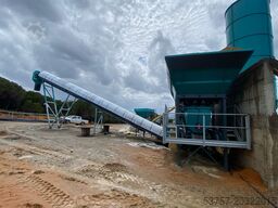 CONSTMACH 45 M3/H Mini Mobil Concrete Mixing Plant