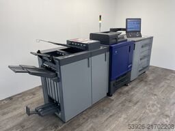Konica Minolta AccurioPress C4080 incl. Fiery, booklet, paper deck