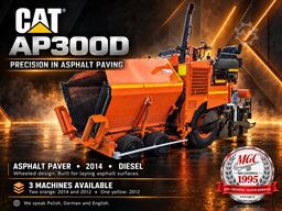 Caterpillar AP 300 d - Serviced!