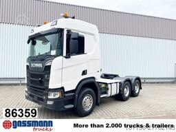 Scania R 580 6x4, V8-Motor, Kipphydraulik, Retarder, 66t