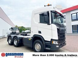 Scania R 580 6x4, V8-Motor, Kipphydraulik, Retarder, 66t