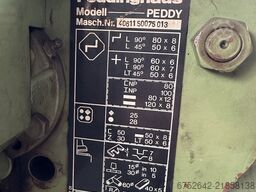 Peddinghaus PEDDY Profilstahlschere + Stanzmaschine