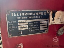 O&K RH 1.17 Minibagger + Anhänger