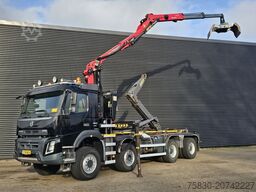 Volvo FM 460 8x6 / PALFINGER EPSILON / HOOKLIFT
