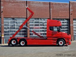 Scania T520 V8 6x2 - AJK Hooklift - New BUFFL interior...