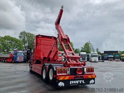 Scania T520 V8 6x2 - AJK Hooklift - New BUFFL interior...