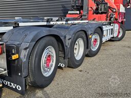 Volvo FM 420 8x2 / HIAB HOOKLIFT + 30 t/m CRANE - KRAN