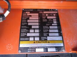 Snorkel Hebebühne Arbeitsbühne TM12 Scherenbühne TM12CE Elektrisch 5,65m