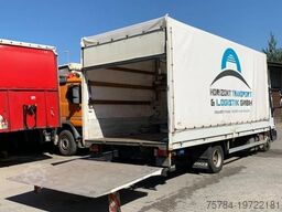 IVECO EUROCARGO 75E18 PLANE, LADEBORDWAND