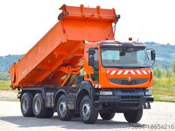 RENAULT Kerax 370 DXI * Kipper 5,80 m * Bordmatic * 8x4!