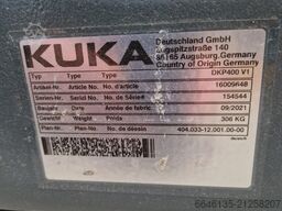 Roboterschweißanlage KUKA KR30 + DKP400 + Längsfahrwerk