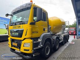 MAN TGS 10x4, Stetter 15m3 FHCBL, 3-gestuurde assen,